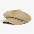 All-matching Newsboy Cap Painter Cap British Retro Hat Octagonal Cap