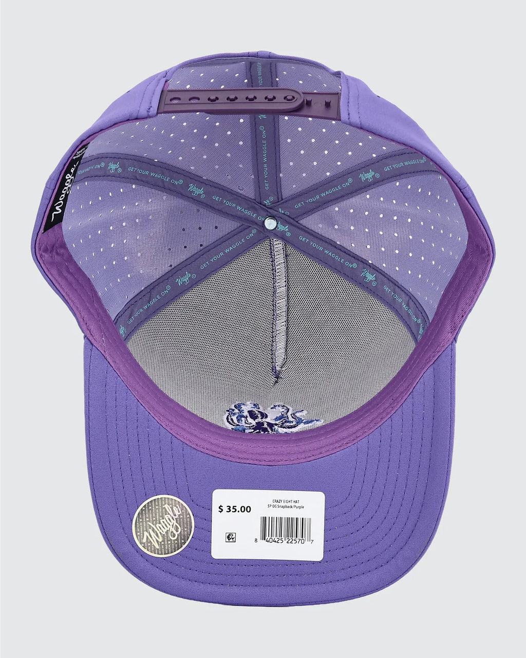 Waggle Original Snapback Hat - Crazy Eight