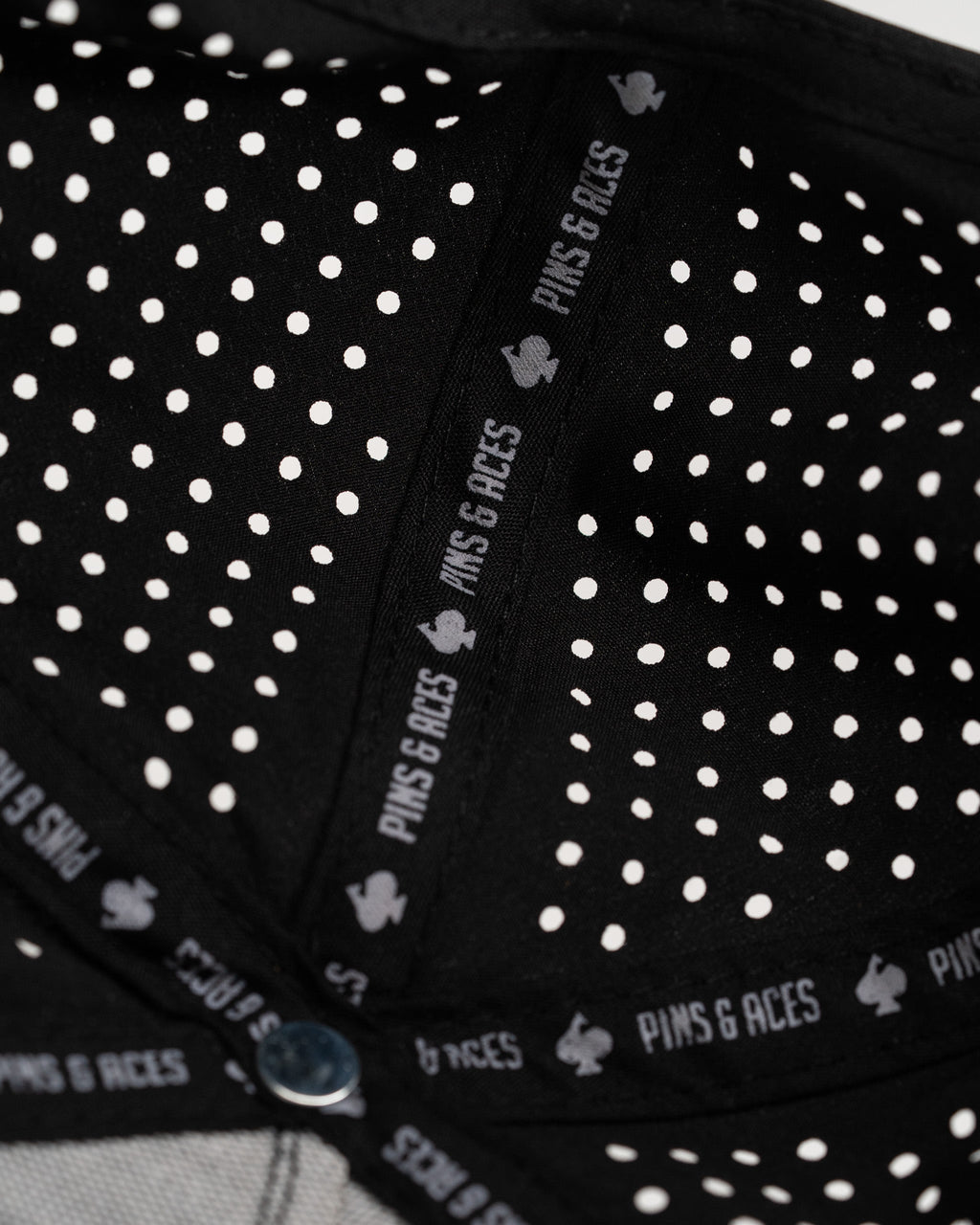 Thor's Hammer Black - Perforated Rope Hat