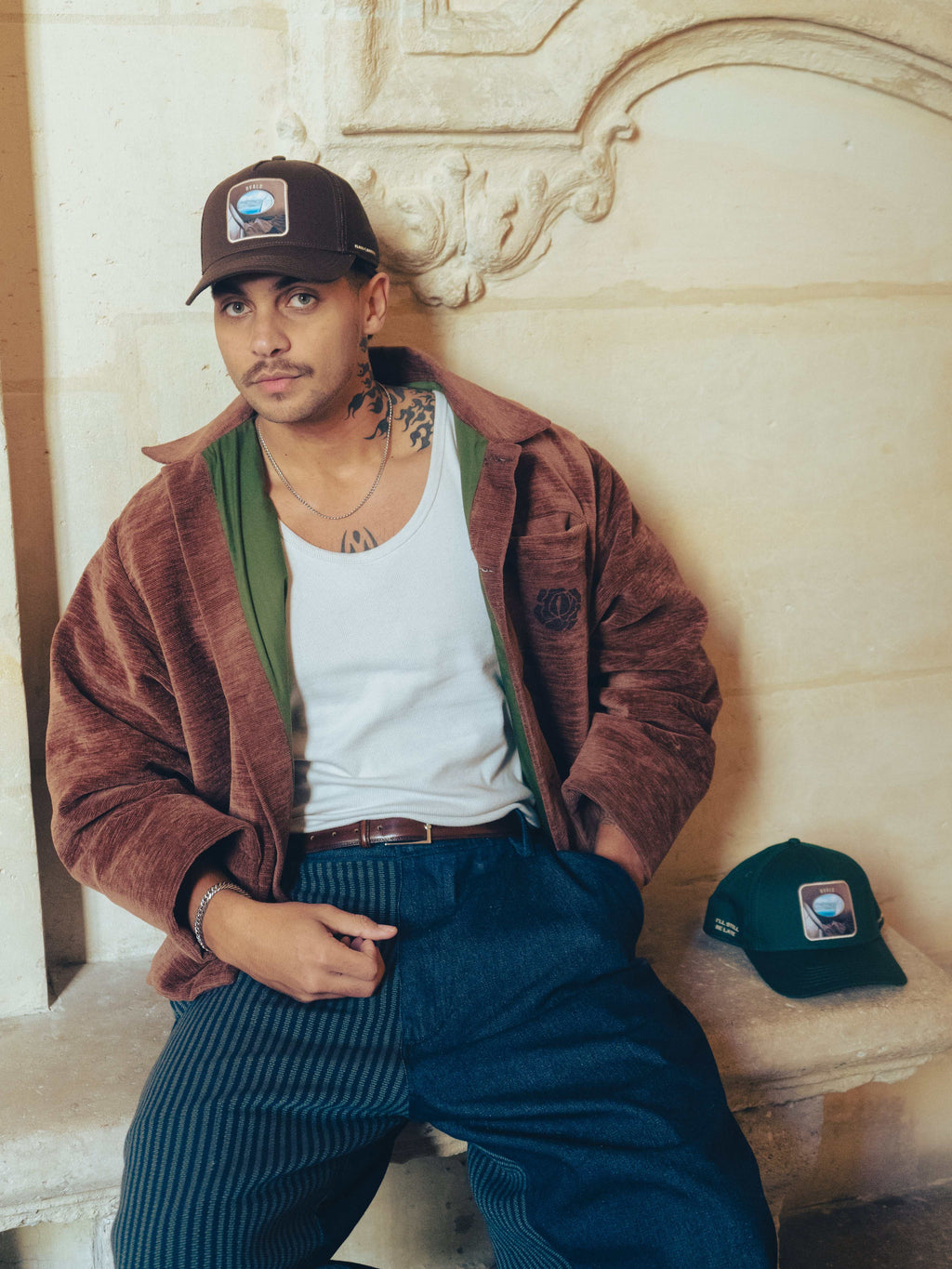 Ovals Mesh-Back Trucker Hat