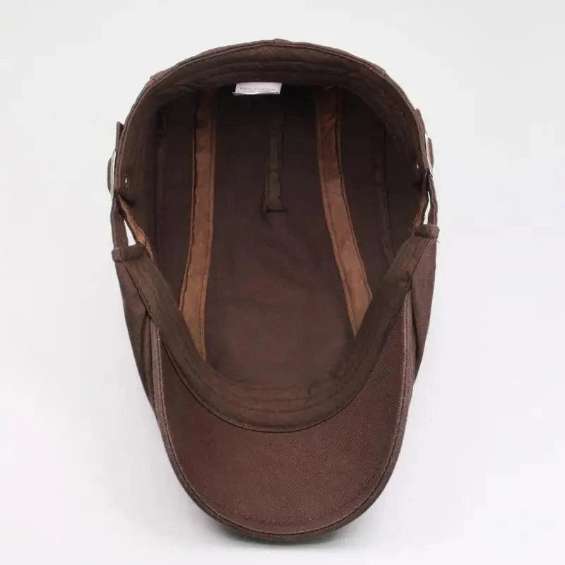 Classic Fashion Men’s Autumn Cap For Men Retro Casual Design Four Season Hats For Boys Vintage Design Flat Caps For Men