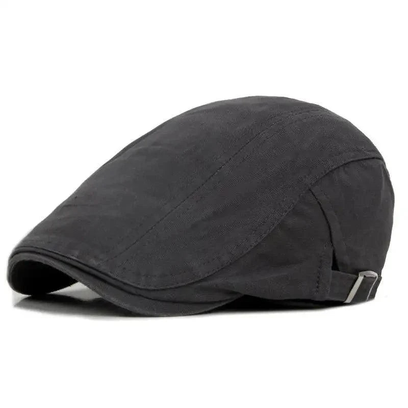 Classic Fashion Men’s Autumn Cap For Men Retro Casual Design Four Season Hats For Boys Vintage Design Flat Caps For Men