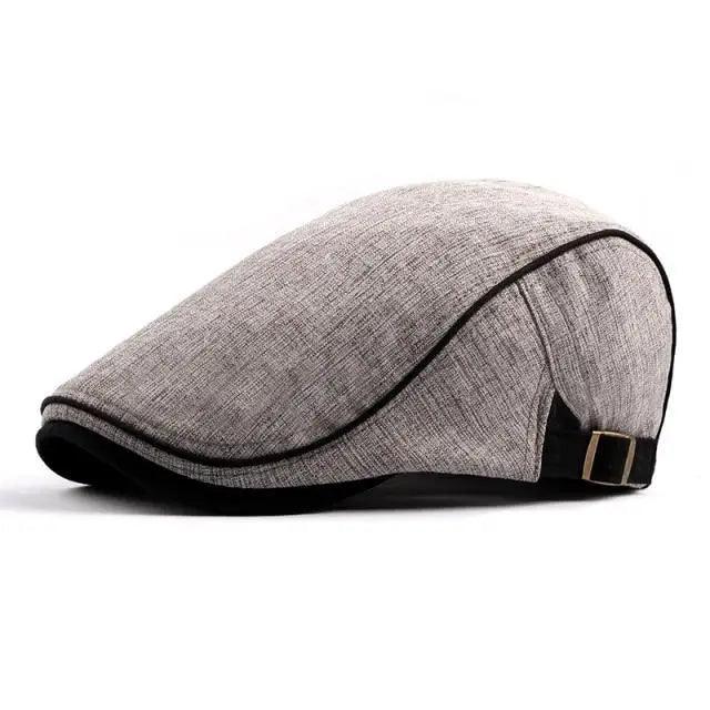 Classic Fashion Men’s Autumn Cap For Men Retro Casual Design Four Season Hats For Boys Vintage Design Flat Caps For Men
