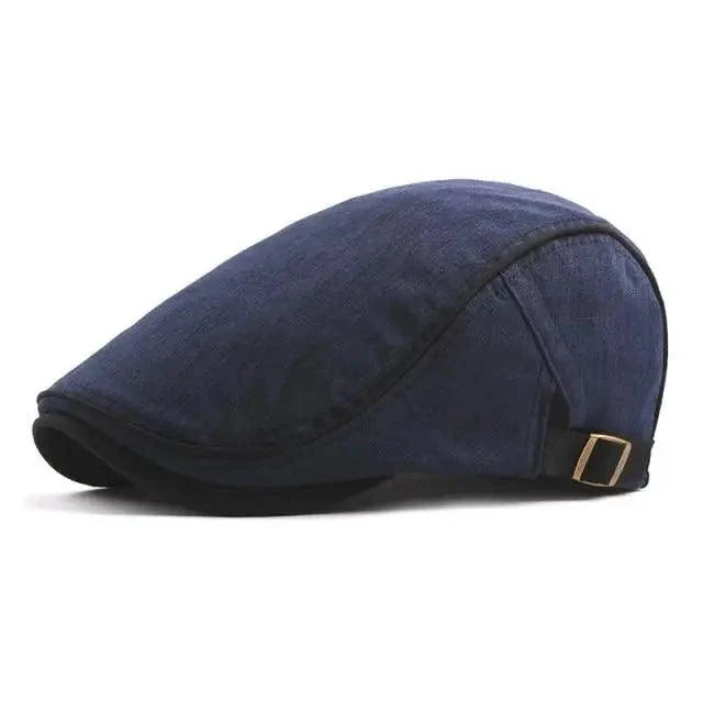 Classic Fashion Men’s Autumn Cap For Men Retro Casual Design Four Season Hats For Boys Vintage Design Flat Caps For Men