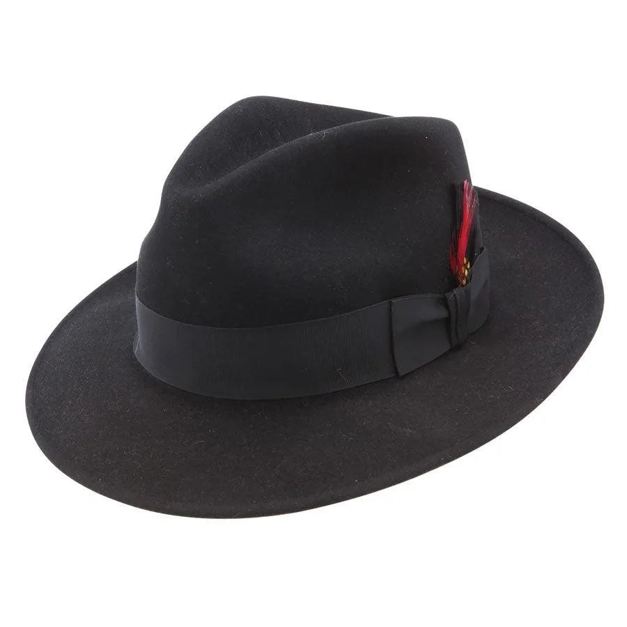 Stetson Gurnee - Soft Wool Felt Fedora Hat (Closeout)